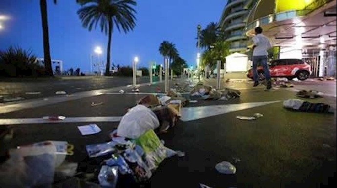 حمله با کامیون در نیس فرانسه