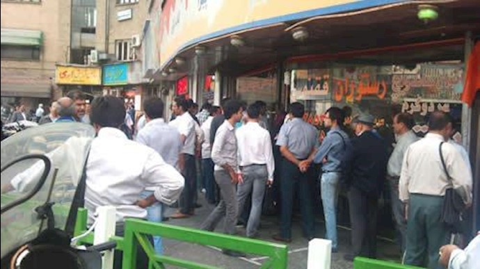 مقابله مردمی با پلمپ و برخورد با رستوران های فردوسی تهران