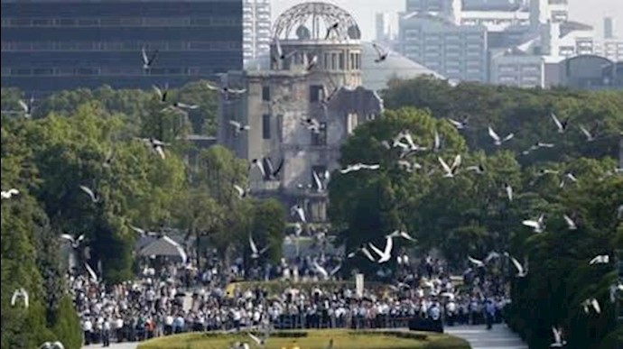 مراسم سالگرد حمله اتمی آمریکا به هیروشیما