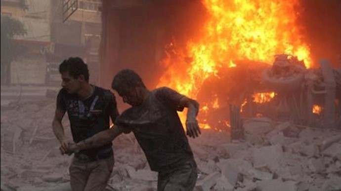بمباران حلب 