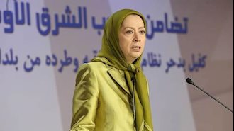 مریم رجوی رئیس جمهور برگزیده مقاومت ایران