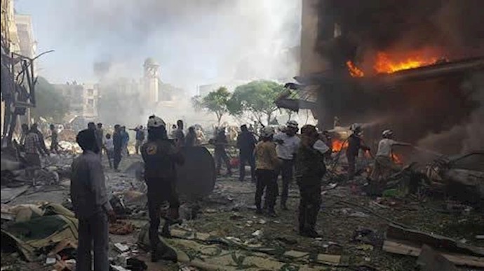 بمباران ادلب