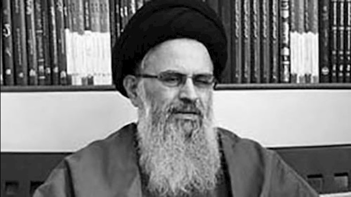 آخوند جنایتکار محمد موسوی بجنوردی عضو شورای عالی قضایی رژیم در دوران خمینی