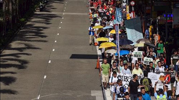 بالا گرفتن اعتراضات به رد صلاحیت نامزدهای انتخابات در هنگ کنگ