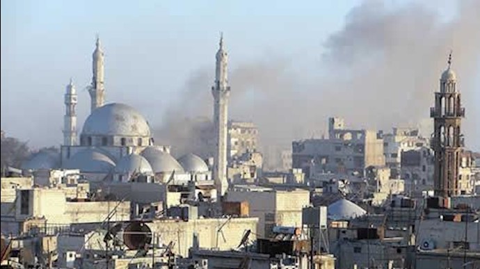 بمباران شهر حمص
