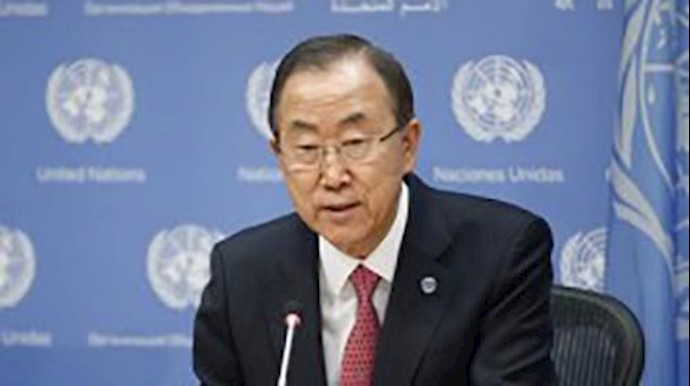بان کی‌مون دبیرکل محترم سازمان ملل متحد

