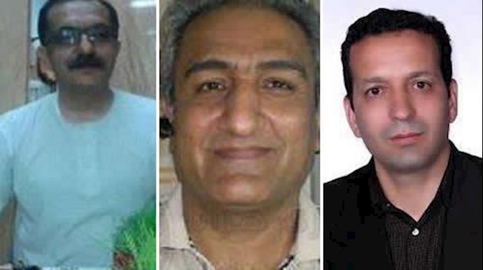 زندانیان سیاسی صالح کهندل - افشین بایمانی - محمدعلی منصوری