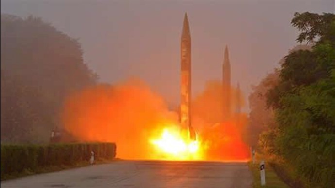 کره شمالی یک فروند موشک بالستیک به سوی دریای ژاپن شلیک کرد