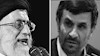 پاسدار احمدی نژاد - خامنه ای