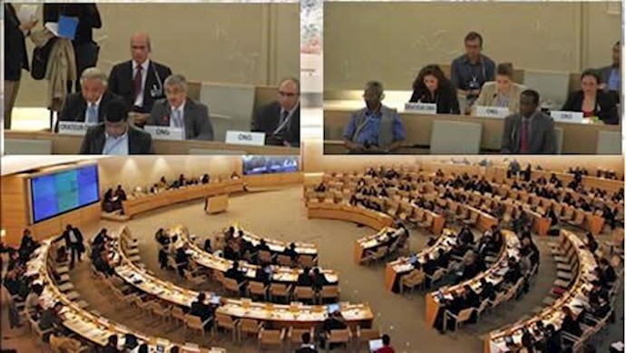 فریاد دادخواهی علیه اعدامهای فزاینده در ایران و فراخوان به تحقیق درباره قتل‌عام ۶۷ در اجلاس شورای حقوق بشر ملل متحد
