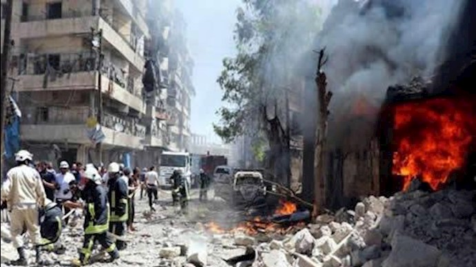 بمباران حلب 