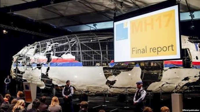 منفجر شدن هواپیمای مسافربری شرکت هوایی مالزی بر فراز اوکراین 