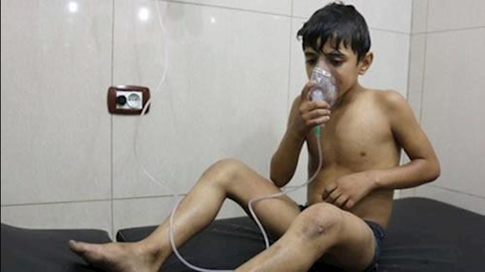 حمله شیمیایی رژیم اسد به حلب