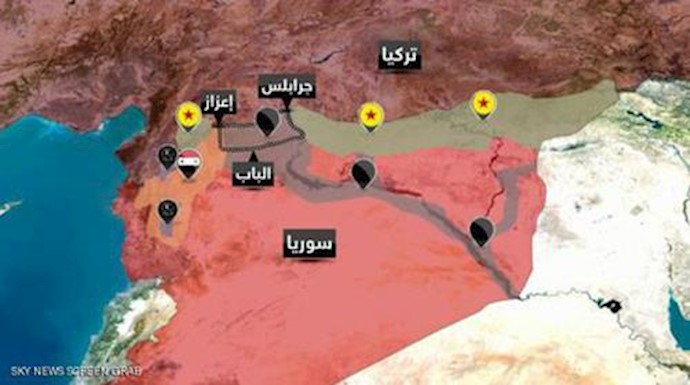 آزاد سازی 400 کیلومتر در شمال سوریه برای ایجاد منطقه امن