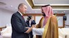 دیدار محمد بن سلمان جانشین ولیعهد عربستان با رجب طیب اردوغان 