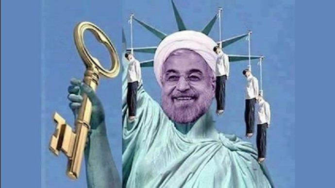 بیشترین اعدام  زندانیان سیاسی به‌ویژه افراد زیر 18سال در دوران آخوند روحانی صورت گرفته است