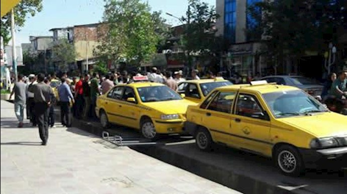 اعتصاب رانندگان تاکسی قائم شهر