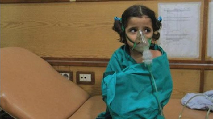 بمباران حلب با گاز کلر
