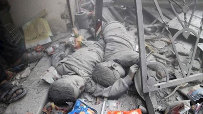 کشتار کودکان سوری در بمبارانهای اسد
