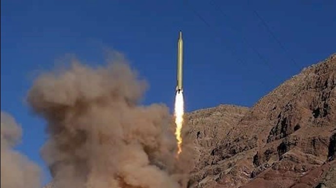آزمایش موشکی رژیم ایران