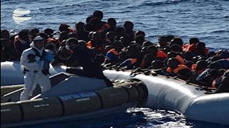 نجات هزار پناهجو توسط گارد ساحلی ایتالیا