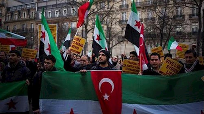 تظاهرات در شهرهای مختلف اروپا با شعار سرنگونی بشار اسد- آرشیو