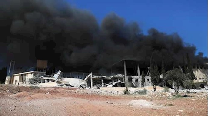 حملات رژیم اسد به منطقه وادى بردا