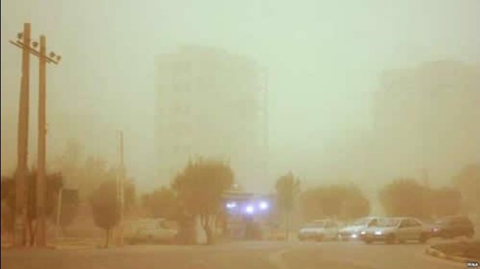 آلودگی هوا در اهواز 