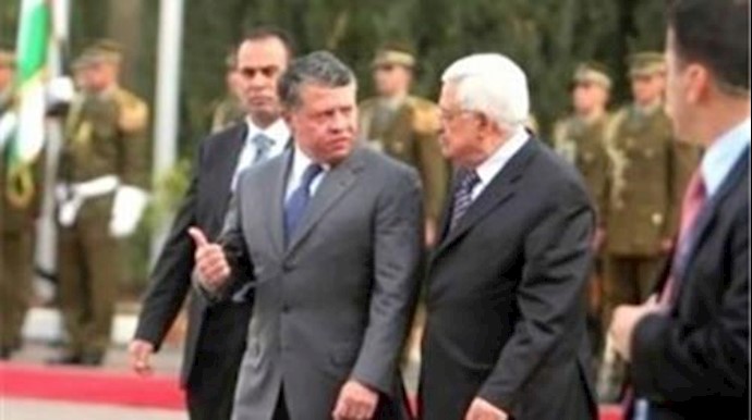 دیدار محمود عباس و پادشاه اردن در امان