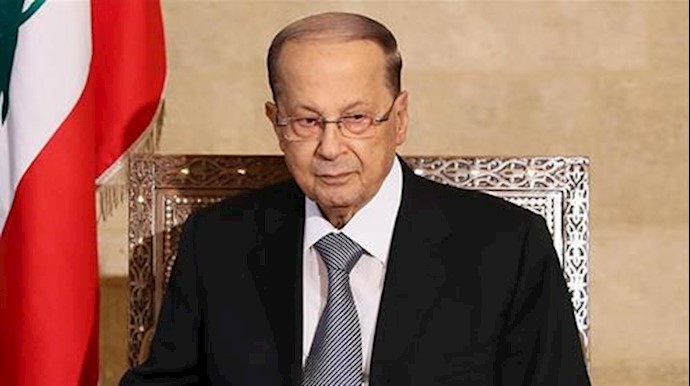 میشل عون رئیس جمهوری لبنان