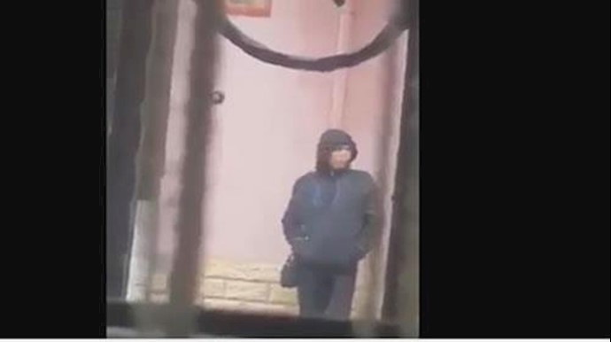 فیلم گرفته شده توسط دختر ترک