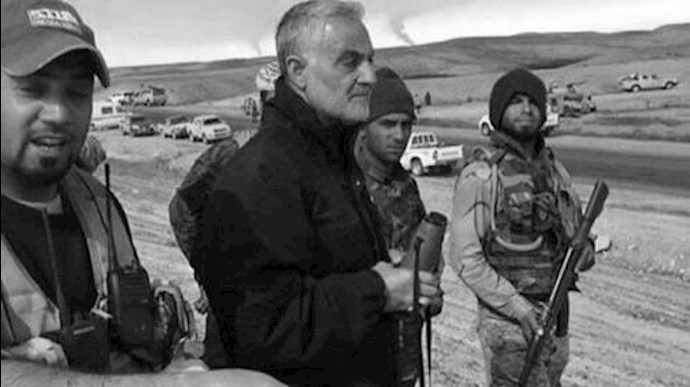 پاسدار قاسم سلیمانی در سوریه 
