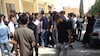 تجمع اعتراضی دانشجویان دانشگاه صنعتی بیرجند به کیفیت غذای دانشگاه