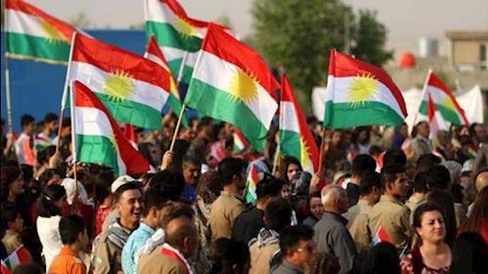 تظاهرات مردم کردستان علیه رژیم 