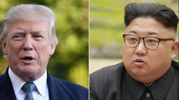 دونالد ترامپ و کیم جونگ اون 