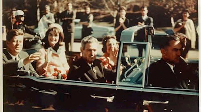 جان اف کندی لحظاتی قبل از ترور