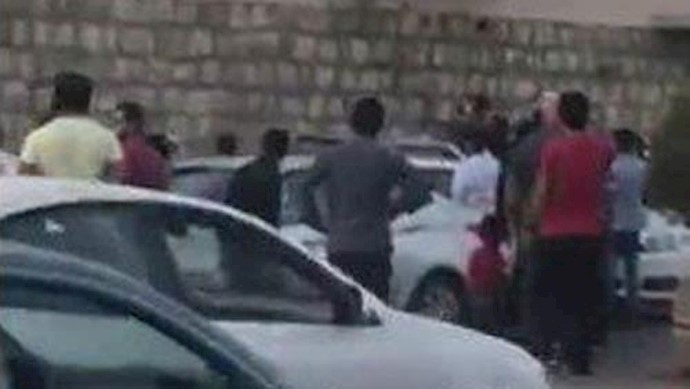 حمله جوانان شهر اربیل به کنسولگری رژیم 