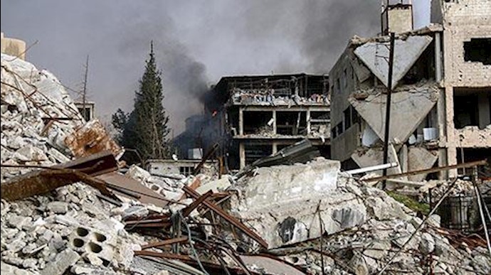 مرگ 79غیرنظامی در اثر بمباران جنایتکارانه رژیم اسد در دیرالزور