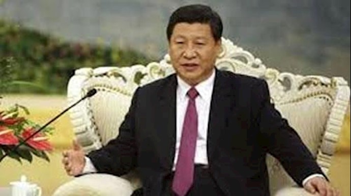 شی جین پینگ رئیس‌جمهوری چین 