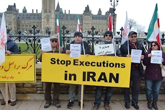 تظاهرات محکومیت موج فزاینده اعدامها و نقض فاحش حقوق بشر در ایران
