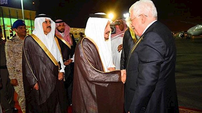 محمود عباس رئیس دولت فلسطین وارد عربستان شد