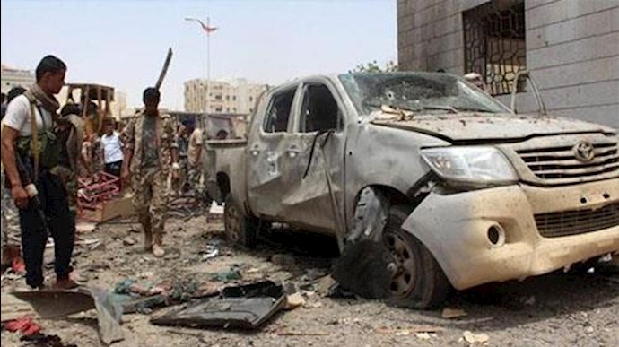 انفجار خودرو بمبگذاری شده در عدن پایتخت یمن