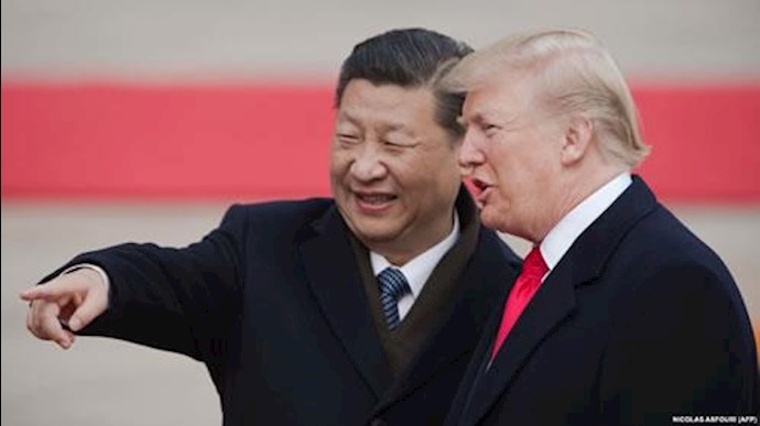 روسای جمهور آمریکا و چین 