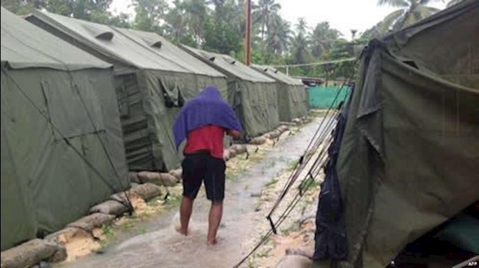 کمپ پناهجویان مانوس