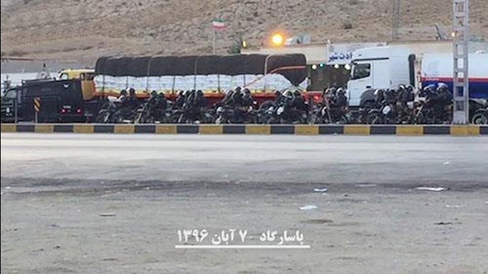 بسیج نیروهای سرکوبگر رژیم برای ممانعت از تجمع مردم در پاسارگاد