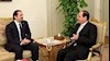 دیدار سعد حریری نخست‌وزیر مستعفی لبنان از مصر