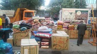 ارسال کمکهای مردمی به آسیب دیدگان زلزله کرمانشاه