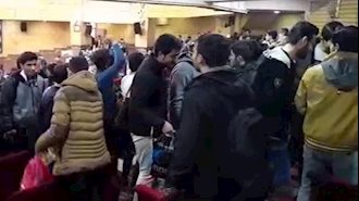 اعتراض دانشجویان دانشگاه قم