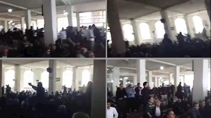 اعتراض زلزلهزدگان در نمایش جمعه سرپل ذهاب