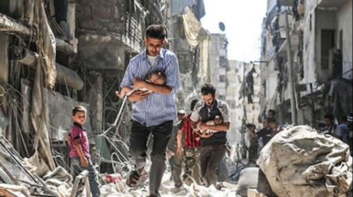 جنایات جنگی در حلب